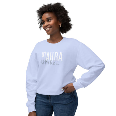 Ptahra Apparel Trendy Lightweight Crewneck Sweatshirt - Perfect for Everyday Wear, Cozy Lounging, Casual Outings, Gift for Her/Him, Fashion Staple