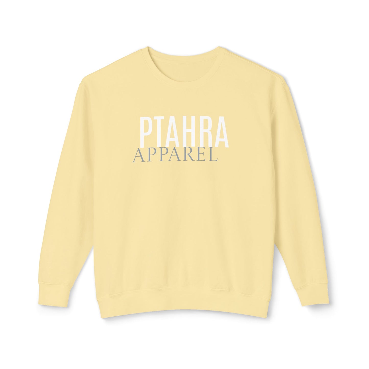 Ptahra Apparel Trendy Lightweight Crewneck Sweatshirt - Perfect for Everyday Wear, Cozy Lounging, Casual Outings, Gift for Her/Him, Fashion Staple