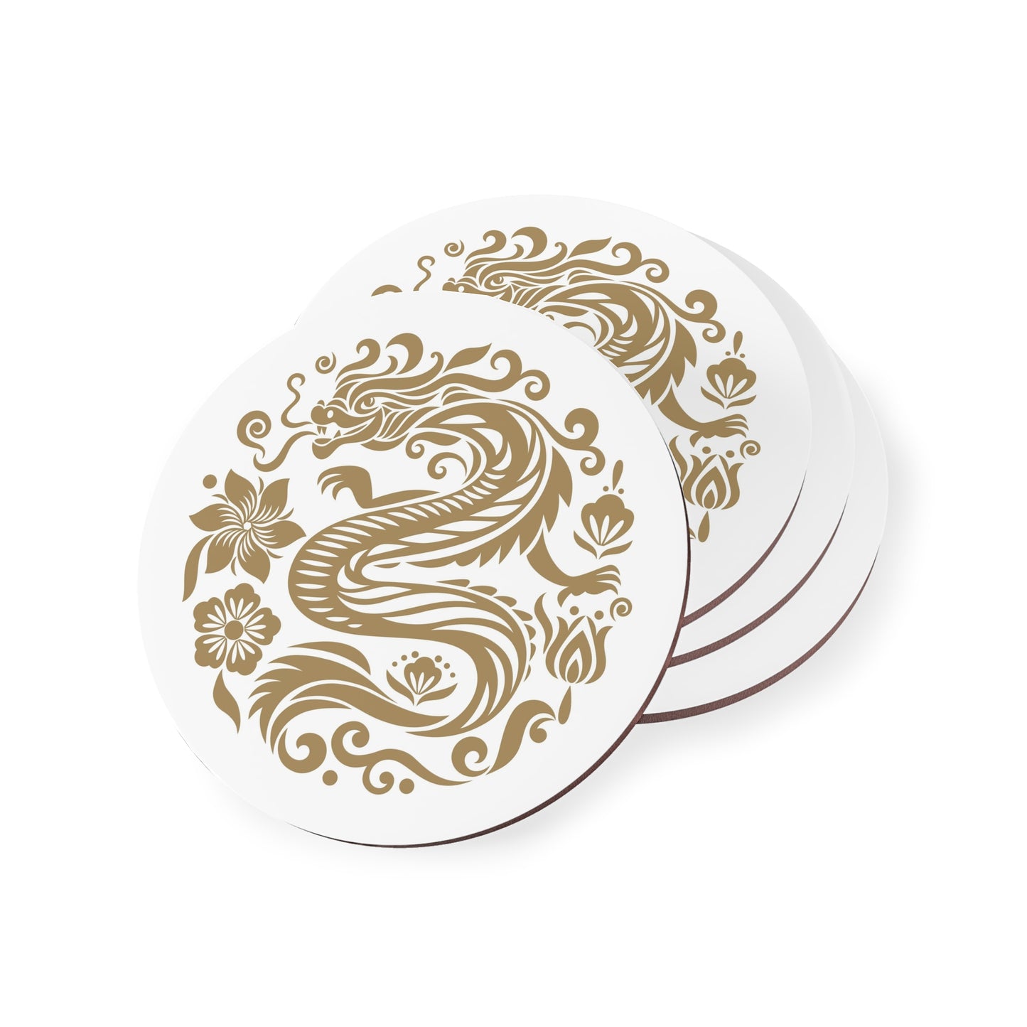 Ptahra B Stylish Dragon Coasters