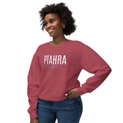 Ptahra Apparel Trendy Lightweight Crewneck Sweatshirt - Perfect for Everyday Wear, Cozy Lounging, Casual Outings, Gift for Her/Him, Fashion Staple