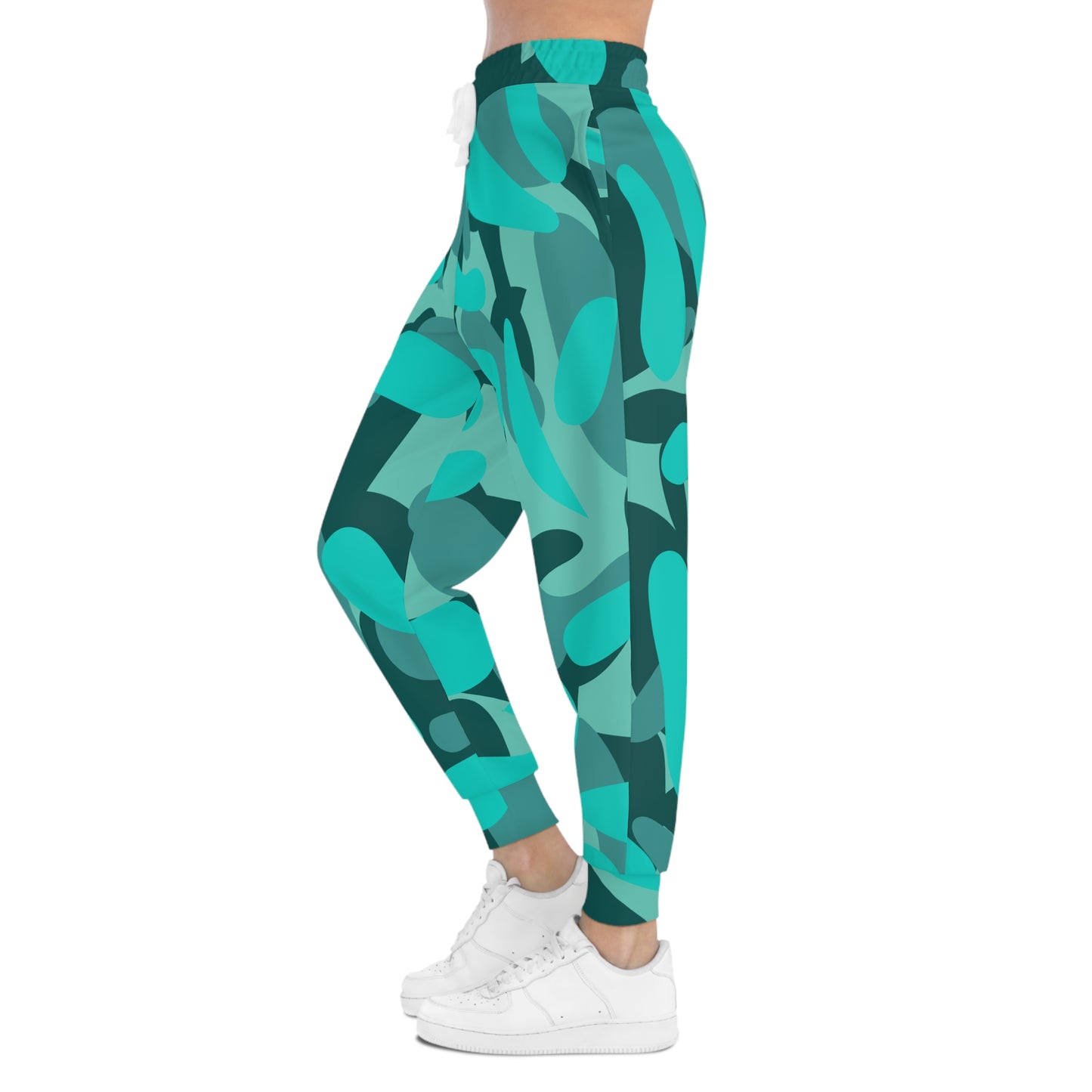 Ptahra B Vibrant Camouflage Athletic Joggers