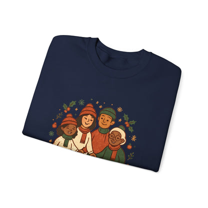 Sweatshirt — "Better Together" Holiday Family Crewneck
