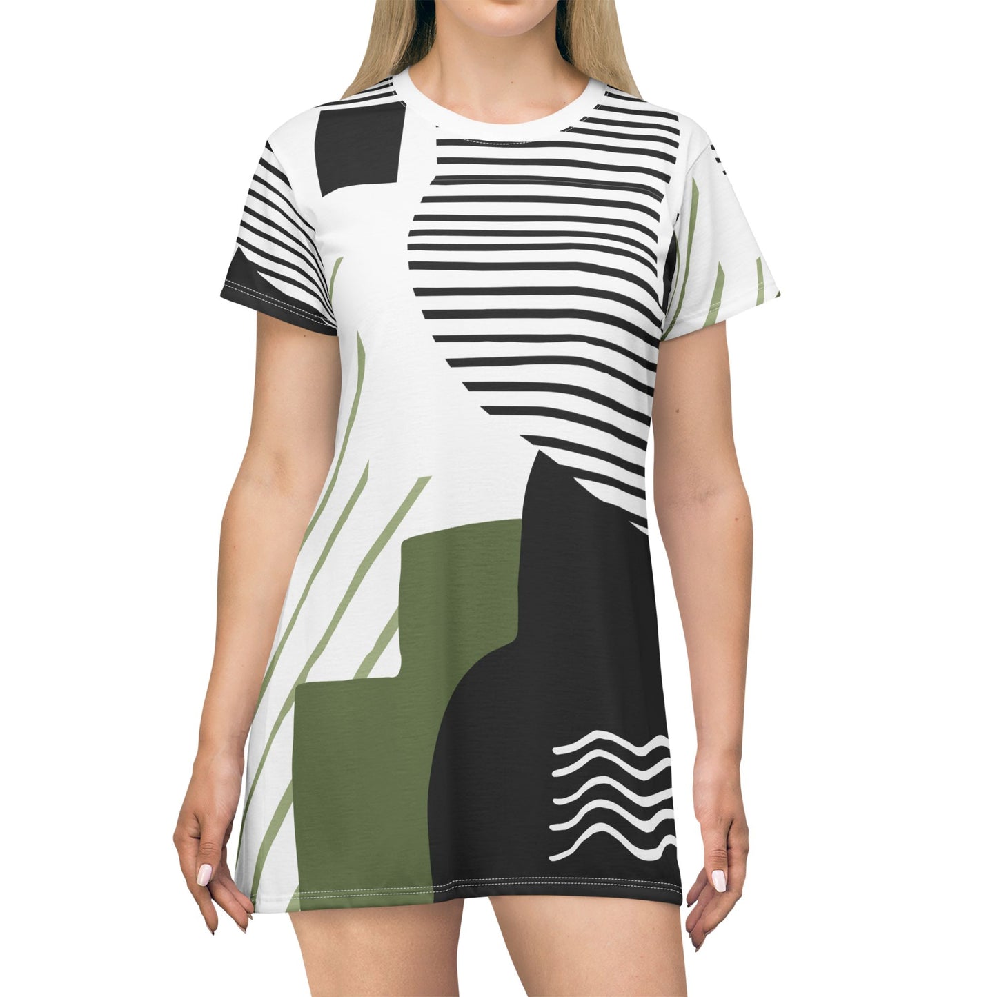 Ptahra B Stylish T-Shirt Dress