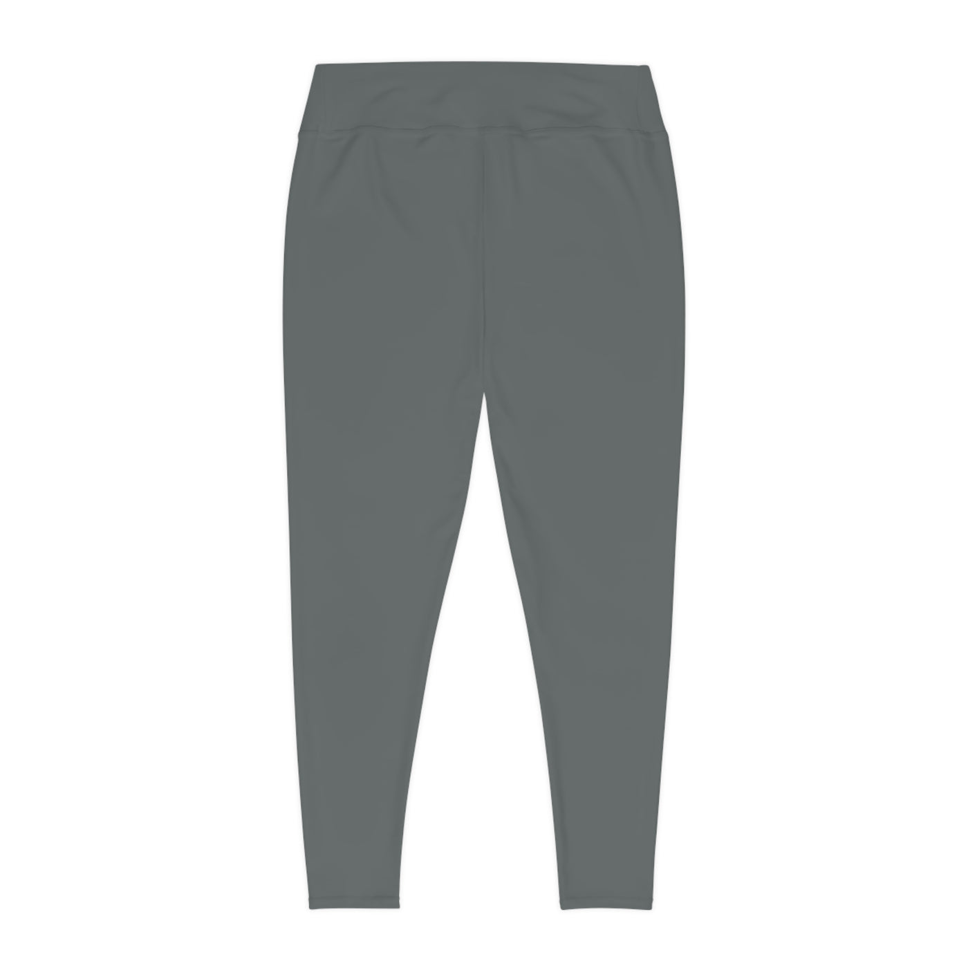 Ptahra B Grey Women's Comfortable Plus Size Leggings for Everyday Wear