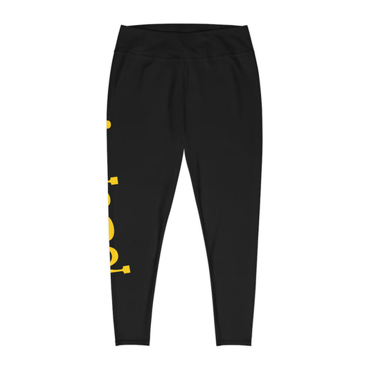 Ptahra B Women's Bold Statement Stylish Plus Size Leggings