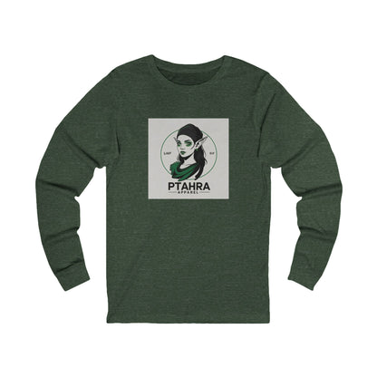 PTAHRA Graphic Long Sleeve Tee - Shirt, Casual Wear, Unique Gift, Trendy Style, Birthday Celebration, Everyday Fashion