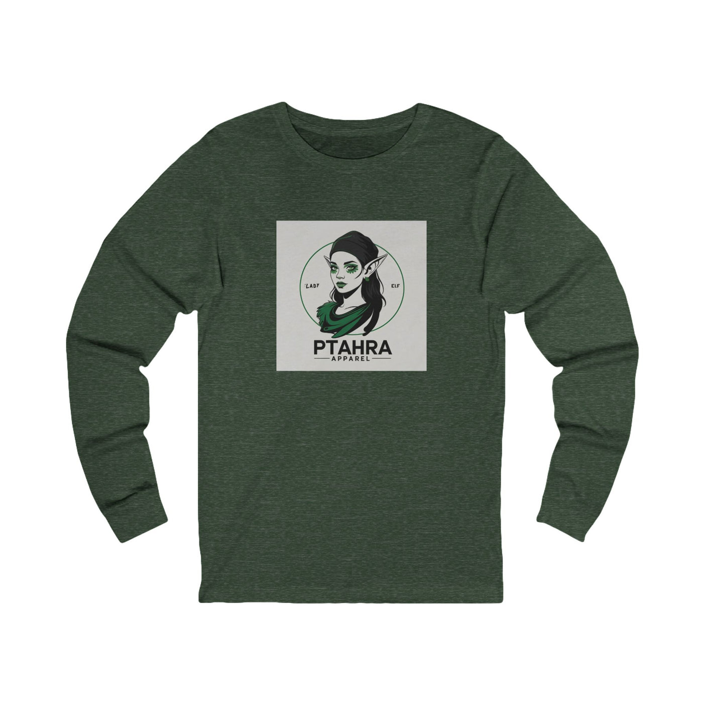 PTAHRA Graphic Long Sleeve Tee - Shirt, Casual Wear, Unique Gift, Trendy Style, Birthday Celebration, Everyday Fashion