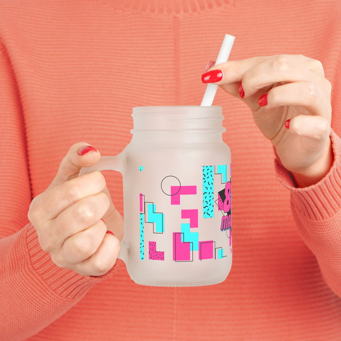 Ptahra B 80's Retro Mason Jar