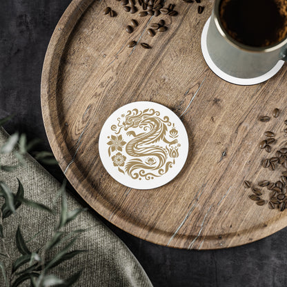 Ptahra B Stylish Dragon Coasters