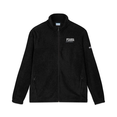 Ptahra B Embroidered Columbia Fleece Jacket for All Seasons, Cozy Outerwear for Outdoor Adventures, Personalized Gift for Her
