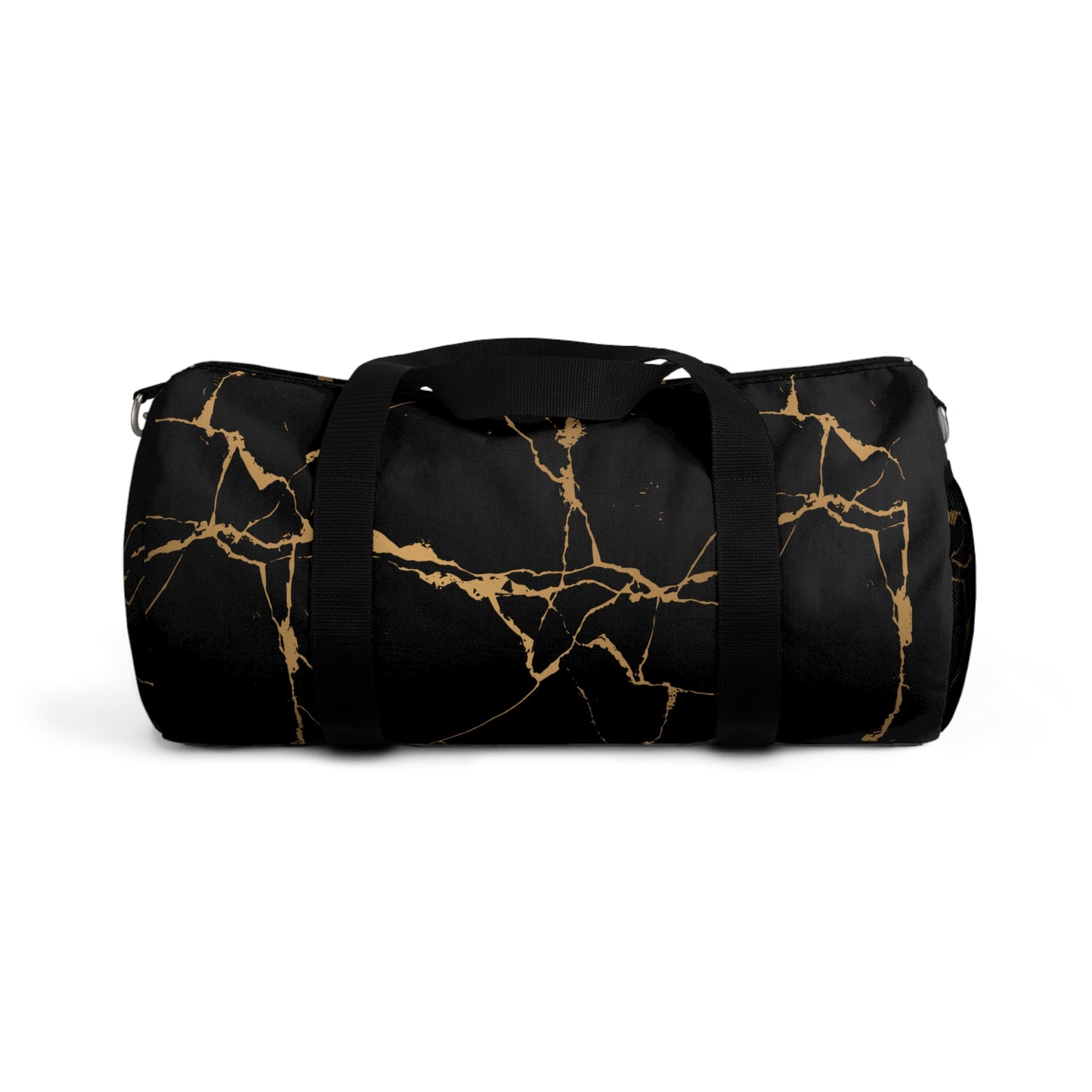 Ptahra B Elegant Marble Pattern Duffel Bag