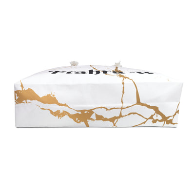 Ptahra B White/Marble Weekender Bag