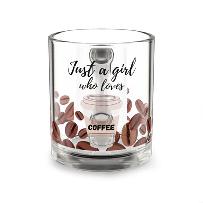 Ptahra B Just a Girl Who Loves Coffee Glass Mug – 10oz | Perfect Gift for Coffee Lovers, Unique Kitchen Decor, Rustic Beverage Cup, Cute Coffee [...]