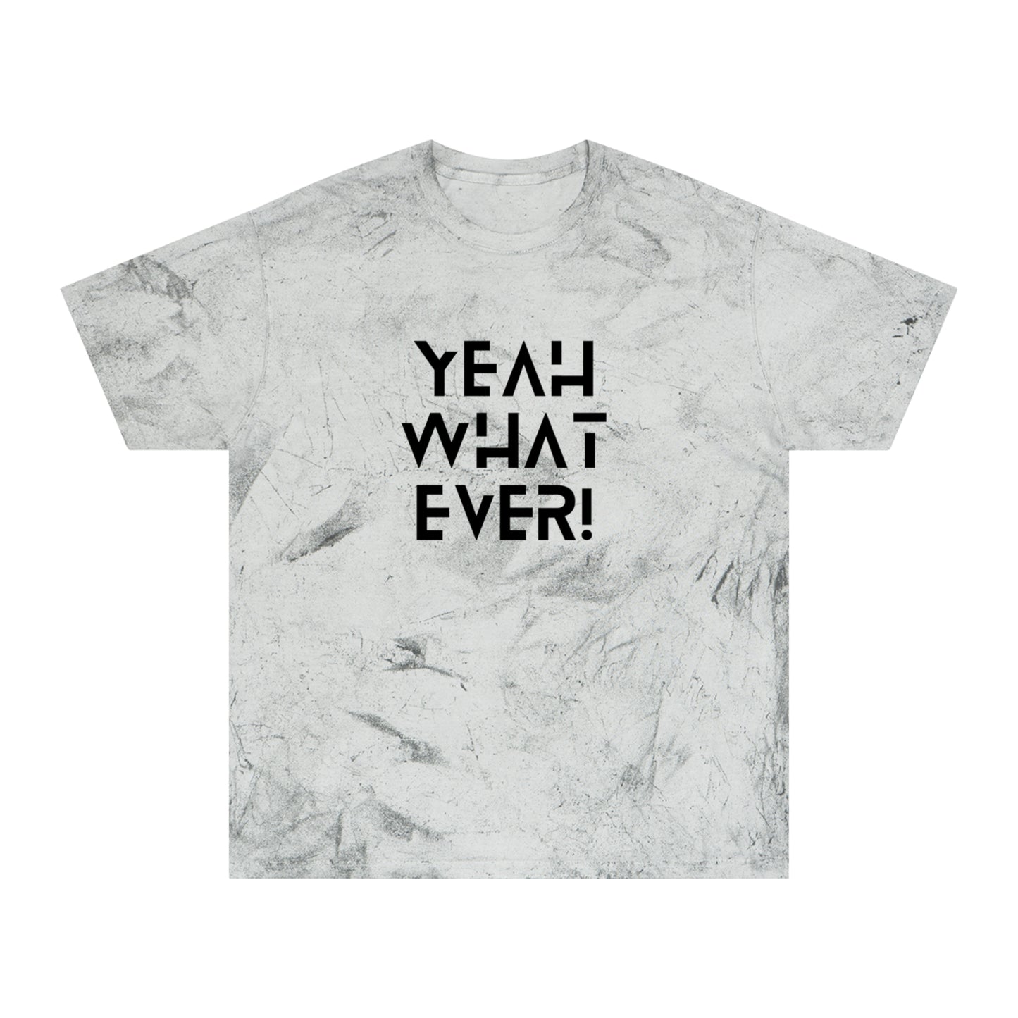 Ptahra Vibrant Statement T-Shirt with 'Yeah Whatever' Design, Trendy Casual Wear, Gift for Friends, Summer Style, Streetwear Essential