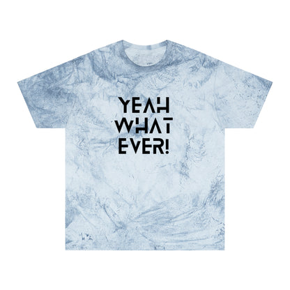 Ptahra Vibrant Statement T-Shirt with 'Yeah Whatever' Design, Trendy Casual Wear, Gift for Friends, Summer Style, Streetwear Essential