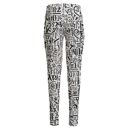 Ptahra B Women's Bold High Waist Leggings With Side Pocket