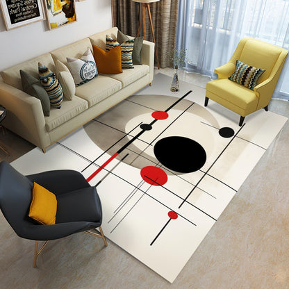 Ptahra B Modern Foldable Rectangular Floor Mat