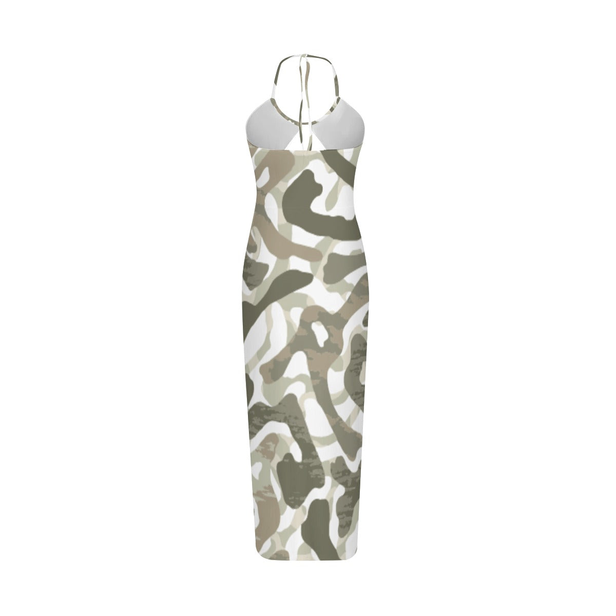 Ptahra Women's Multi-Grey Sexy Hollow Cami Dress
