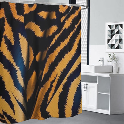 Ptahra B Animal Pattern Shower Curtains