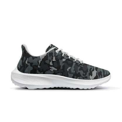 Ptahra B Women's Grey Camo Style Road Running Shoes