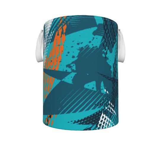 Ptahra B Graphic Art Foldable Laundry Basket