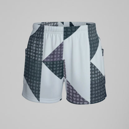 Ptahra Women’s Multi-Grey Graphic Style Dress Set