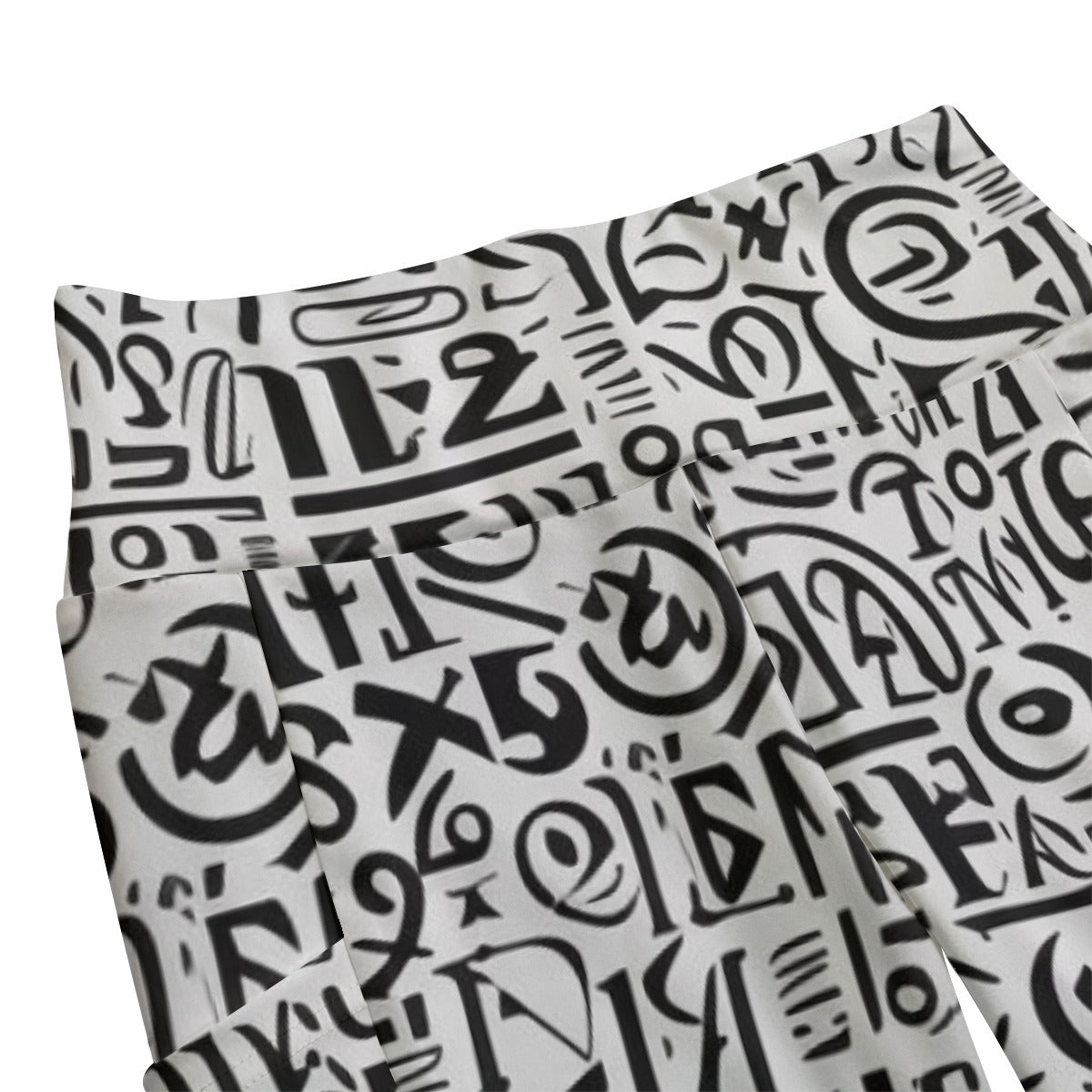 Ptahra B Women's Bold High Waist Leggings With Side Pocket