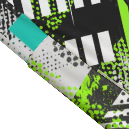 Ptahra B Women's Graphic Sporty Design High Waist Leggings With Side Pocket