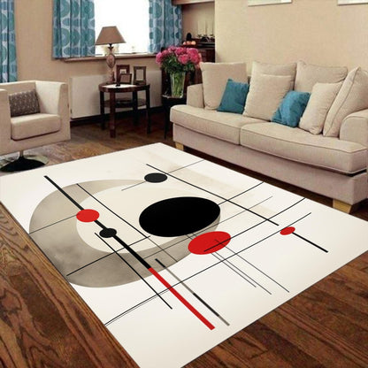 Ptahra B Modern Foldable Rectangular Floor Mat