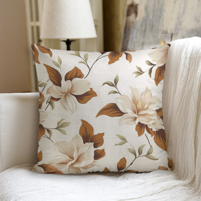 Ptahra B floral Couch Pillow with Pillow Inserts
