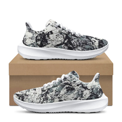 Ptahra B Women's Black/Grey Design Road Running Shoes