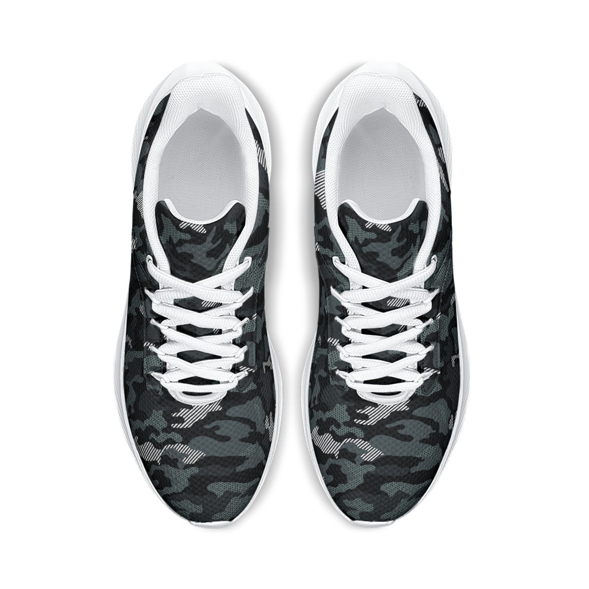 Ptahra B Women's Grey Camo Style Road Running Shoes