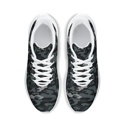 Ptahra B Women's Grey Camo Style Road Running Shoes