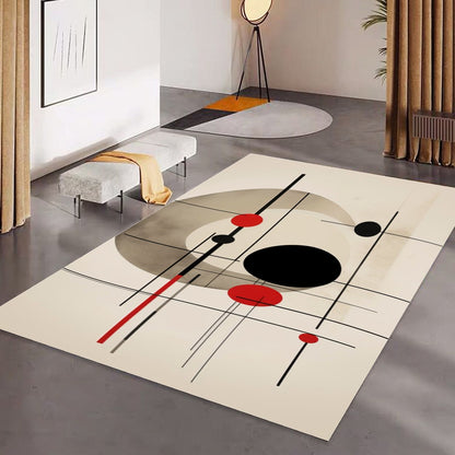 Ptahra B Modern Foldable Rectangular Floor Mat