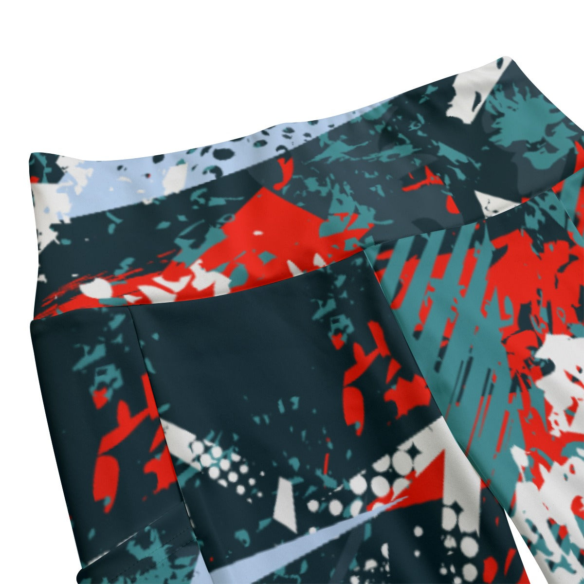 Ptahra B Women's Sporty Style High Waist Leggings With Side Pocket