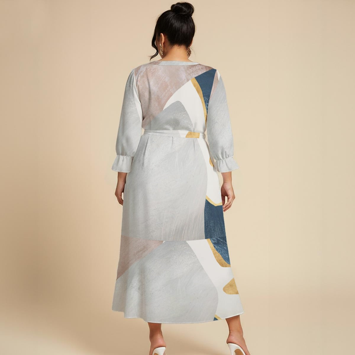 Ptahra Women’s Elegant Design Maxi Dress