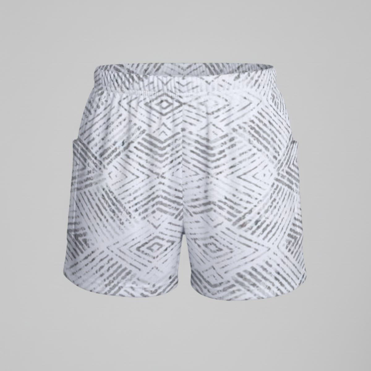 Ptahra Women’s Triangular Line Pattern Sports Dress Set