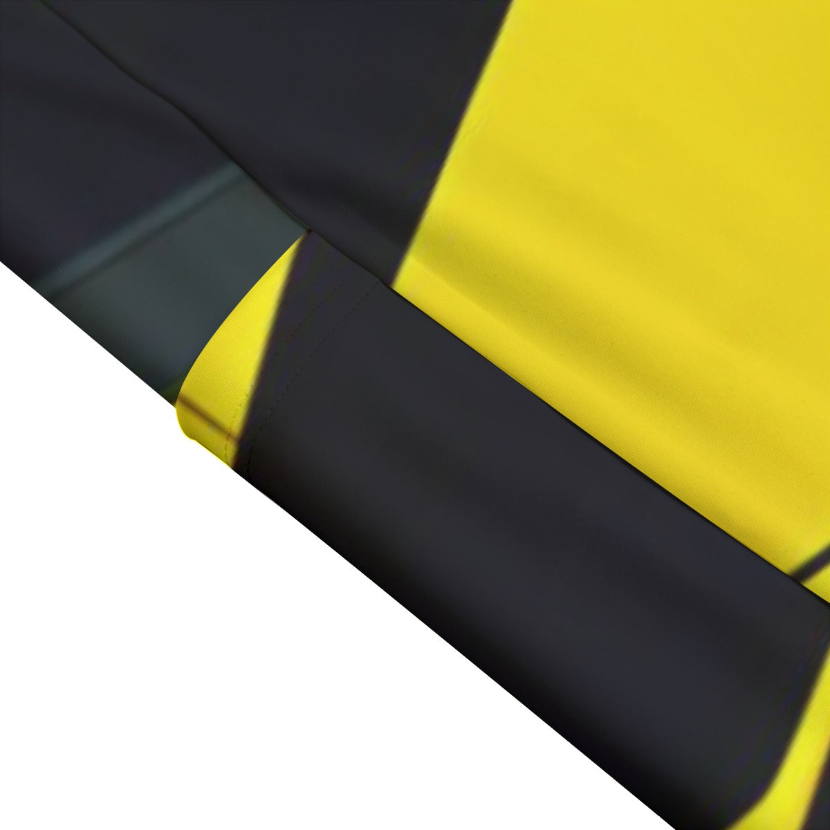 Ptahra B Women's Yellow/Black High Waist Leggings With Side Pocket