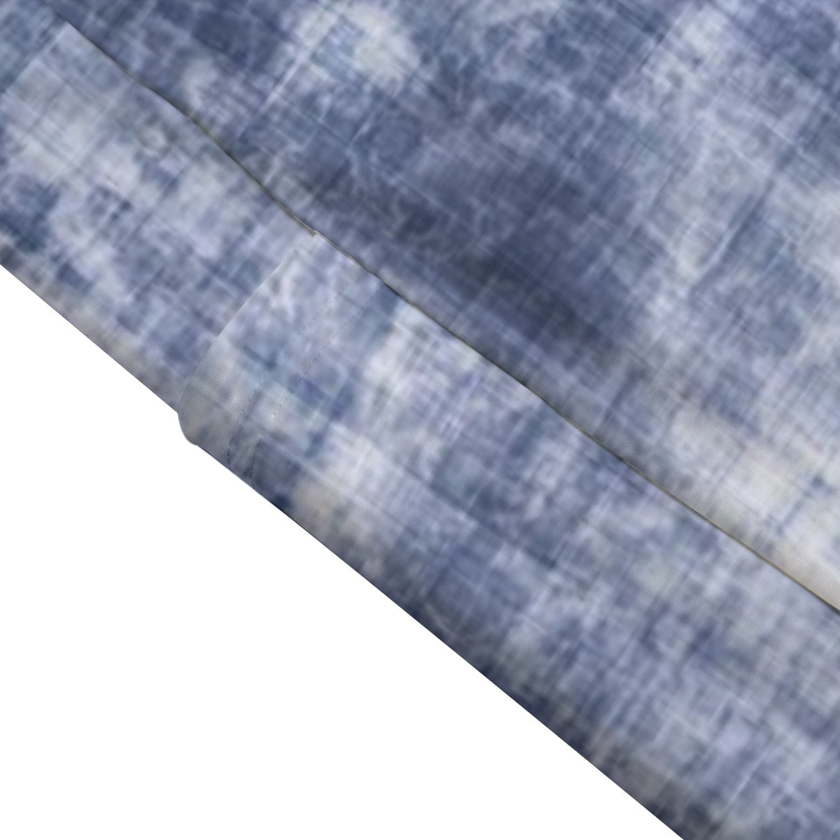 Ptahra B Women's Blue/White High Waist Leggings With Side Pocket