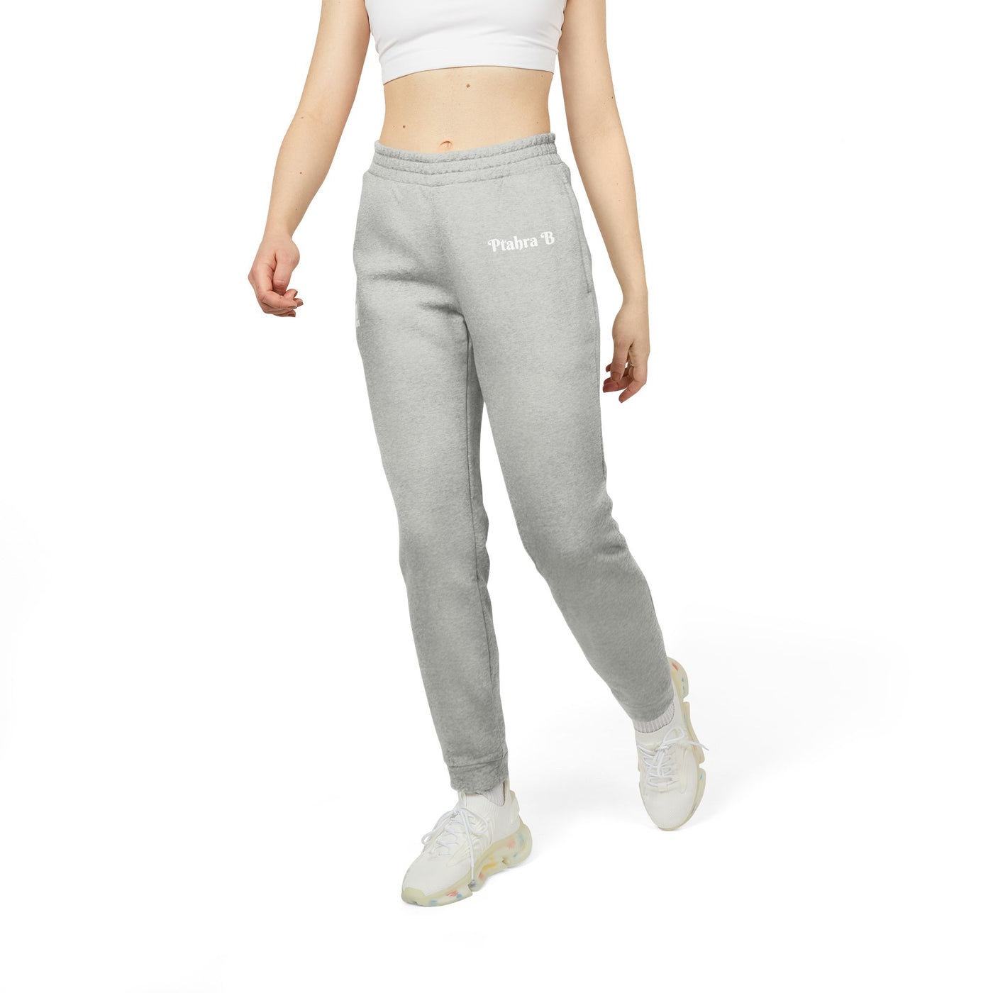 Ptahra B Blue/Black/Grey/Light Grey Fleece Joggers