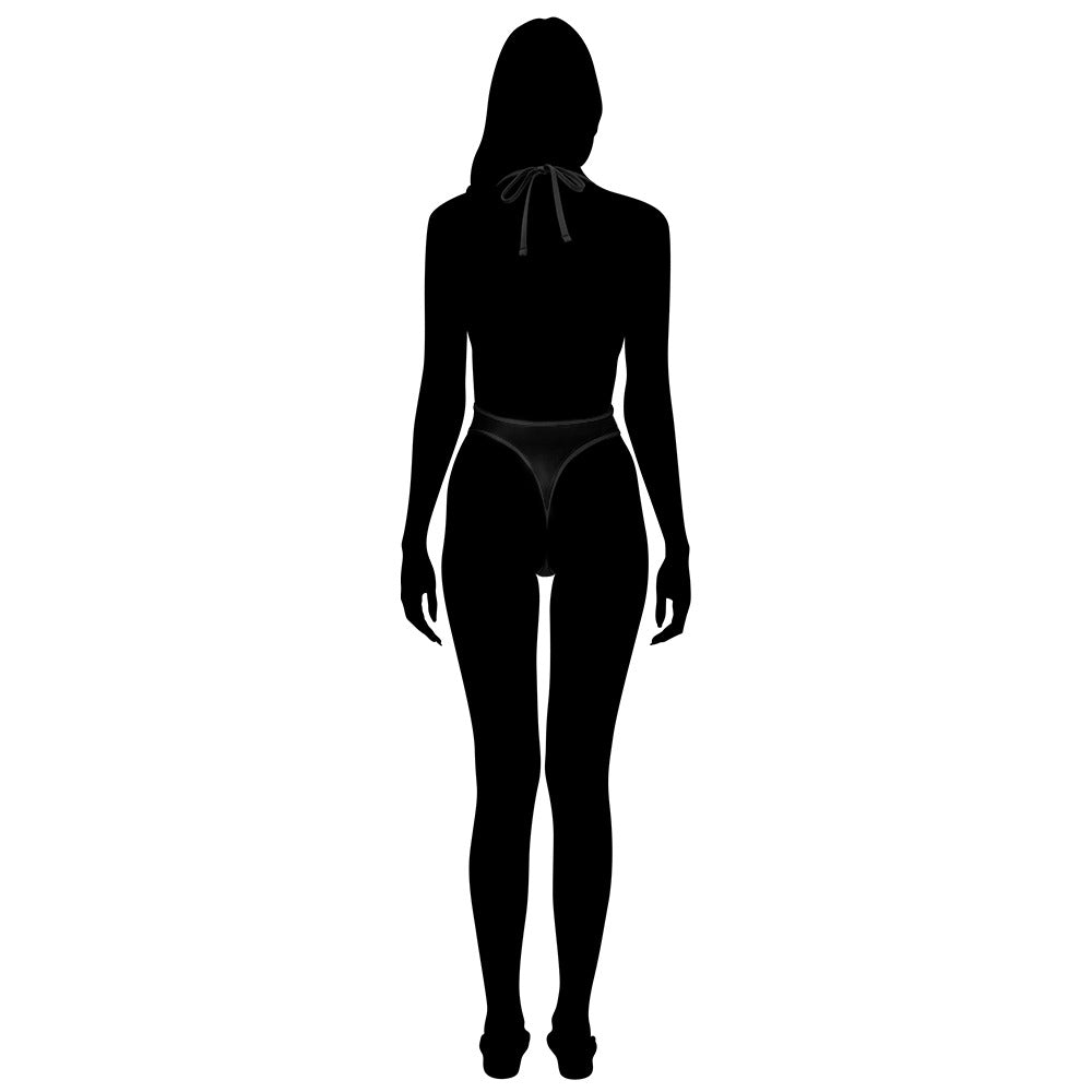 Women's Black Jumpsuit Swimwear