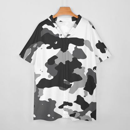 Ptahra B V-Neck Camo Bat Sleeve Two Piece Set