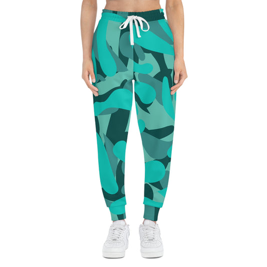 Ptahra B Vibrant Camouflage Athletic Joggers