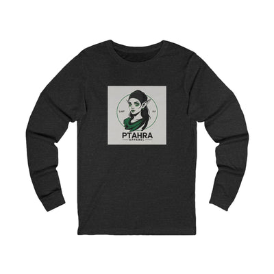 PTAHRA Graphic Long Sleeve Tee - Shirt, Casual Wear, Unique Gift, Trendy Style, Birthday Celebration, Everyday Fashion