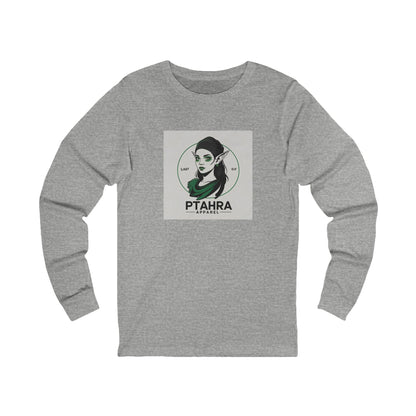 PTAHRA Graphic Long Sleeve Tee - Shirt, Casual Wear, Unique Gift, Trendy Style, Birthday Celebration, Everyday Fashion