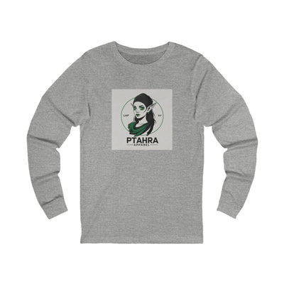 PTAHRA Graphic Long Sleeve Tee - Shirt, Casual Wear, Unique Gift, Trendy Style, Birthday Celebration, Everyday Fashion