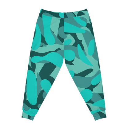 Ptahra B Vibrant Camouflage Athletic Joggers