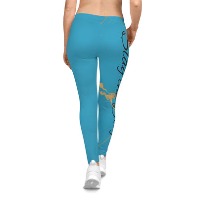 Ptahra B Stylish Women's Slay the Day Leggings