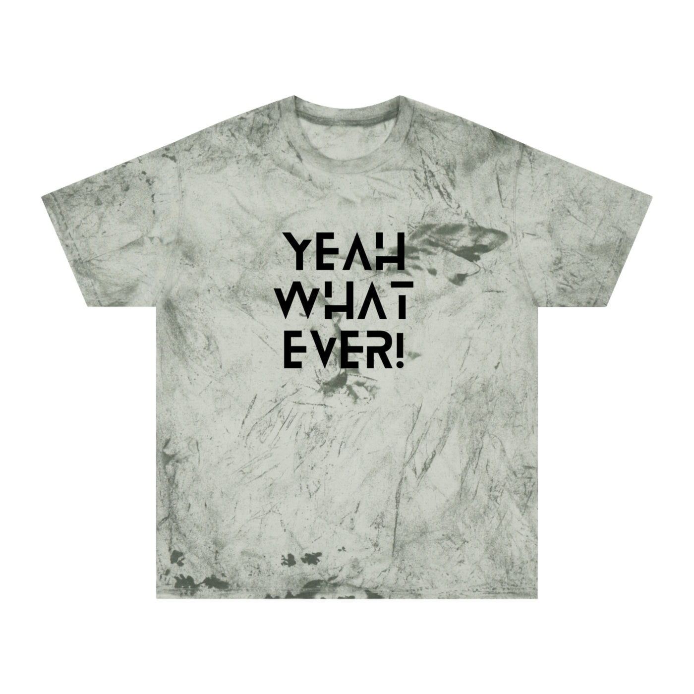 Ptahra Vibrant Statement T-Shirt with 'Yeah Whatever' Design, Trendy Casual Wear, Gift for Friends, Summer Style, Streetwear Essential