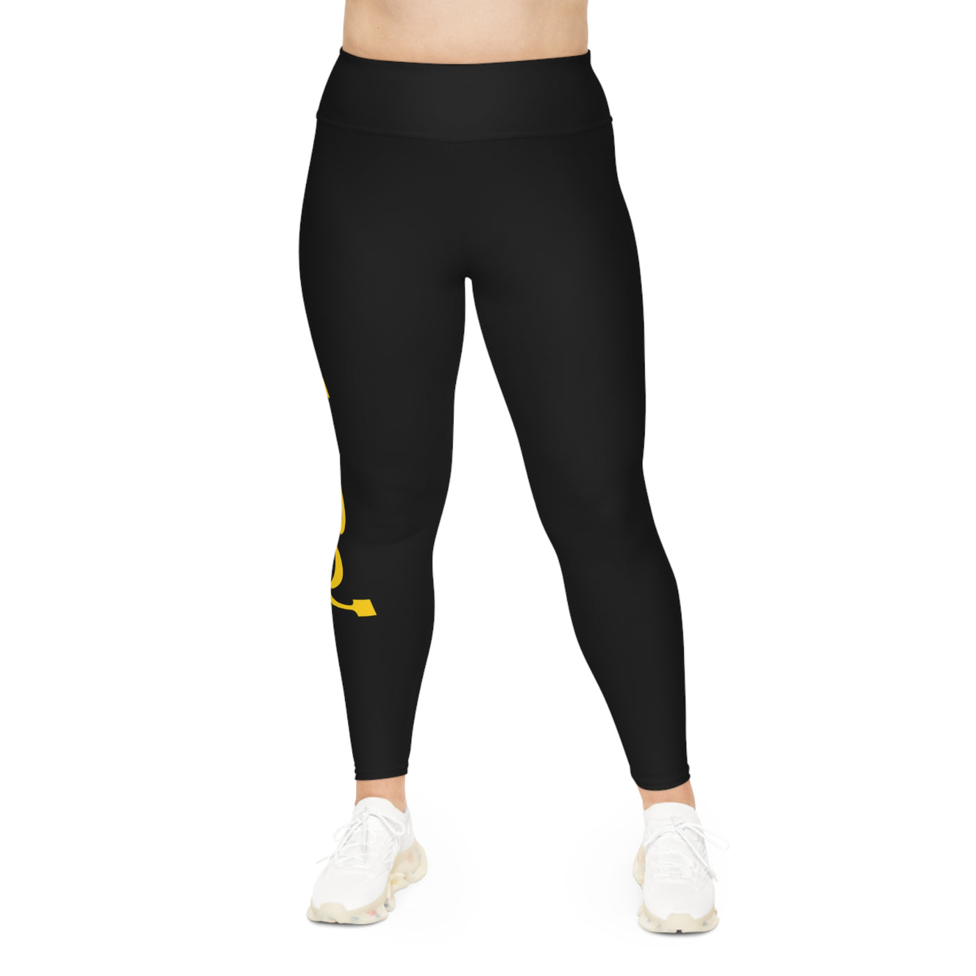 Ptahra B Women's Bold Statement Stylish Plus Size Leggings